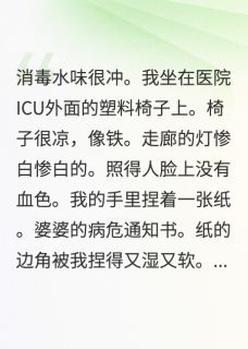 我伺候婆婆病危,老公带家产失踪